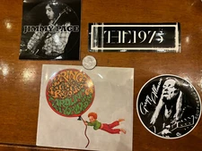 Prince Revolutions Around World/￼￼ miscellaneous Stickers + Free Flag sticker￼￼￼