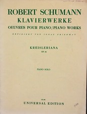 Robert Schumann Kreisleriana op 16 piano solo