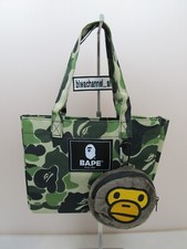 BAPE KIDS by A Bathing Ape Tote Bag  MILO Foldable Eco Bag 2021 Spring/S Camo