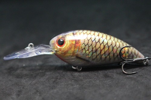 Crankbait Lures Fishing Lure wLure Deep Diver Lifelike 2X Hooks Wide Wobble HC55 - Picture 66 of 76