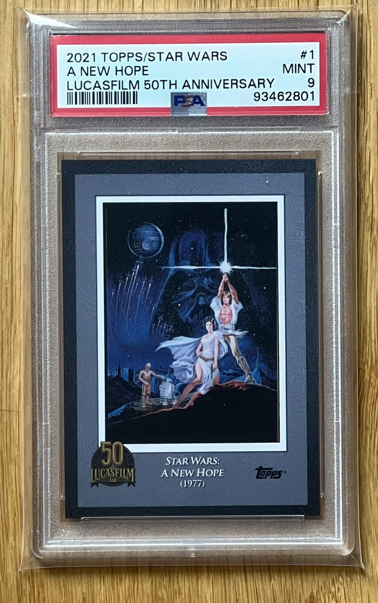 【25枚コンプリート】Star Wars 50周年記念カード topps 25枚コンプリート】Star Wars 50周年記念カード topps