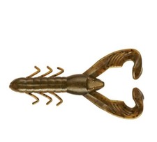 YUM 3.5โ Christie Craw Bass Fishing Crawfish, Green Pumpkin, 8 Pack, Made in USA