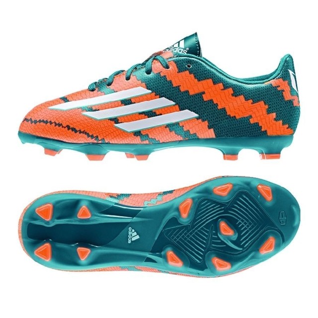 orange messi cleats