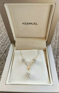 H.SAMUEL Necklace And Earrings Set | eBay