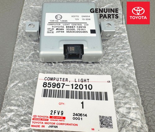 OEM Toyota Land Crucero Lexus RC350 ES250 Luz LED Control Ordenador 85967-12010 - Imagen 7 de 8