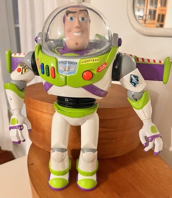 Buzz Lightyear Toy Story Talking Action Figure 12  Bonnie On Foot Tested & Works