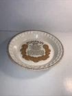 Vintage Royal China Jeannette Pumpkin Pie Recipe Pie Plate 11” Fluted USA