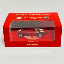 MINICHAMPS 1/43 Alfa Romeo Alfetta 159 GP Spain 1951 J.M. Fangio Winner Alfa
