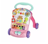VTech First Steps interactive Baby Walker Pink  new 