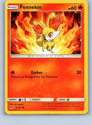 Fennekin (14) | 14/131 Common | SM - Forbidden Light | LP
