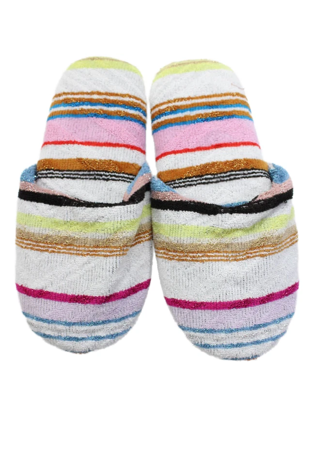 Zapatillas Missoni Etiqueta Naranja Mujer Rayas Multicolor Talla Mediana Foto 2 de 4