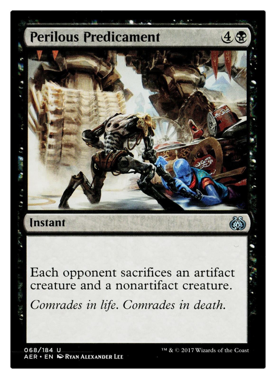 Perilous Predicament 68 Uncommon Aether Revolt Magic: The Gathering Near Mint