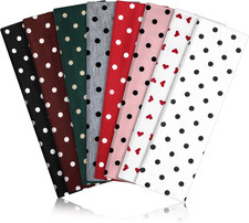 8PCS Summer-Exclusive Non Slip Sports Elastic Soft Running Fashion Headbands Abs
