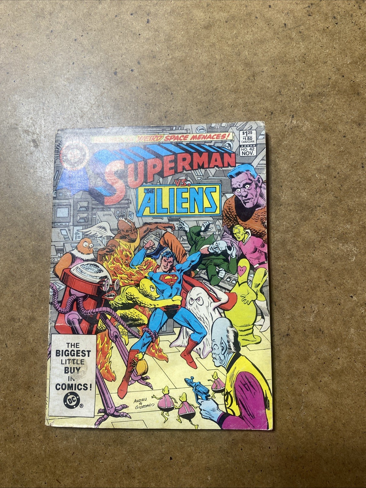 Best of DC Blue Ribbon Digest #42 Superman Vs The Aliens 1983 DC Comics Fine