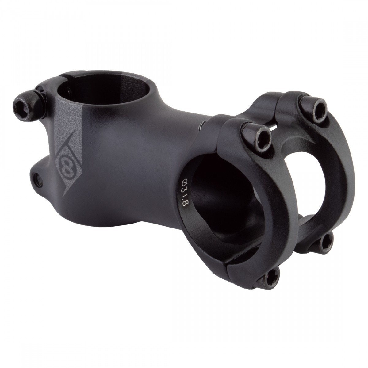 Origin8 Pro Fit Stem 60mm Stem Length 31.8mm Bar Clamp 28.6mm Clamp Dia Black