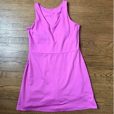 Gap Fit Women's Pink Active Tank Dress Size Medium