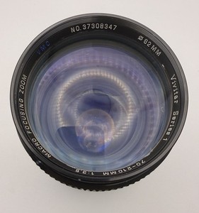 Vivitar Series 1 70-210mm f/3.5 Macro Focusing Zoom Lens Pentax PK Mount + Cap
