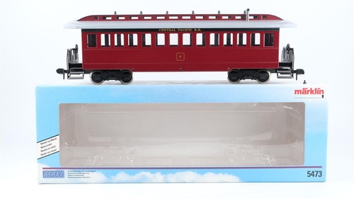 Märklin Spur 1 5473 Personenwagen dunkelrot Central Pacific | Condition: Gebraucht