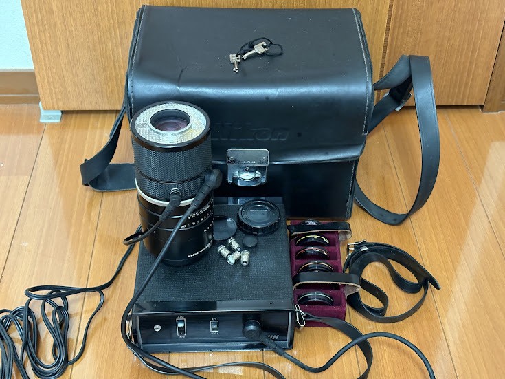 Nikon Medical-Nikkor-C Auto 200mm f/5.6 Lens with AC Power Supply LA-1 (Medical