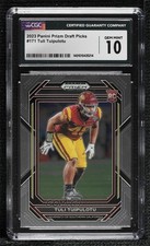 2023 Panini Prizm Draft Picks Tuli Tuipulotu #171 CGC 10 Gem Mint 0h2x