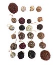 24 Wooden Christmas Baubles – Various Sizes & Designs
