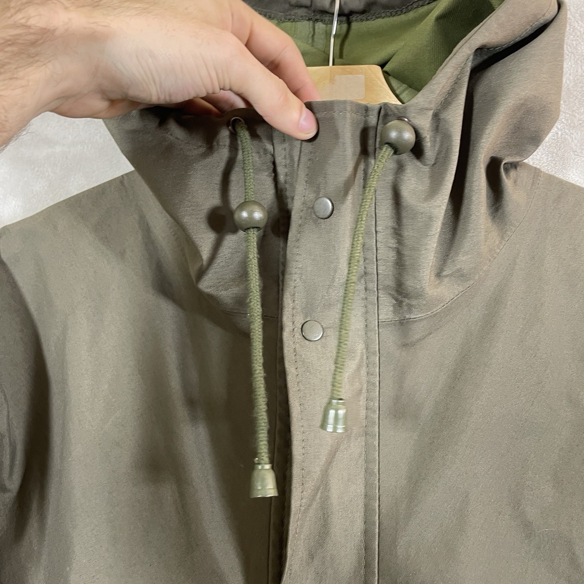 Vintage German Army Gore-tex Rain Parka Jacket 52/54 (26x35