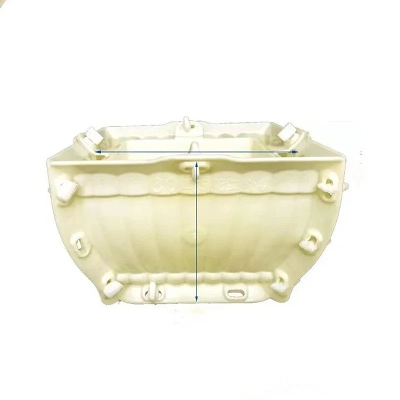 Molde de plástico para jardinera exterior de hormigón grande flor bonsai maceta ornamentada moldes fundidos Foto 3 de 4