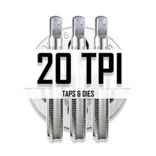 20 TPI TAPS OR DIE CYCLE THREAD THREADING TAP AND DIES ALL SIZES BY RDGTOOLS