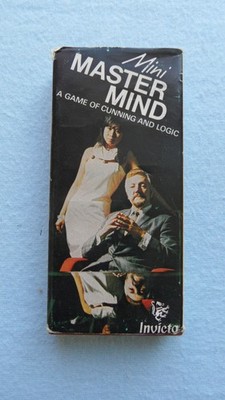 Mini Master Mind, Vintage 1972, Invicta, komplett & Anleitung