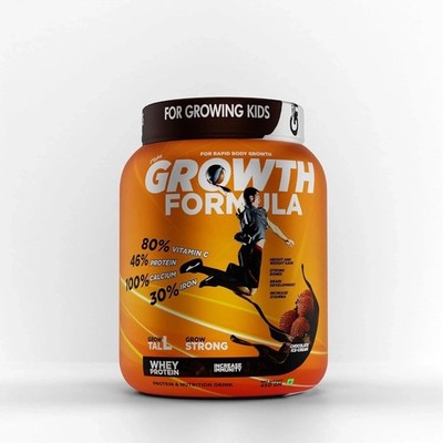 Mikis Growth Formula Growing Kids 8-14 Jahre, Schokoladeneis 450gm