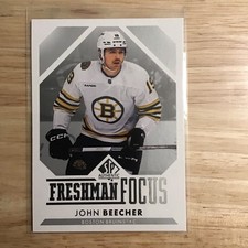 2023-24 SP Authentic Freshman Focus John Beecher