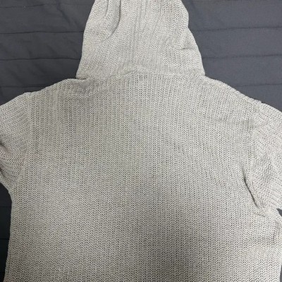BY ATTENTION Knit Hoodie Sweater Casual Fashion