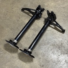 Porsche 356 C Axle Tube Pair W Bearing Flange Disc Brake Left Right 356c