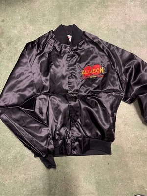 Davey Allison Texaco Havoline Racing Whang Sports Apparel Satin Jacket Large