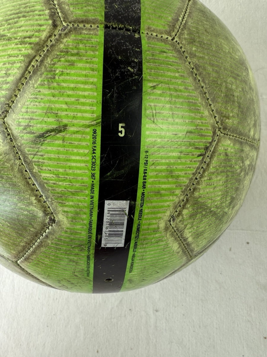 Football Sc3023 Nike Soccer Ball Official Size Mercurial Fade