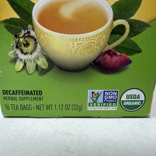 YOGI Green Tea Kombucha Decaf 16 Bags Organic Antioxidant Discontinued Rare - 第 3/7 張圖片