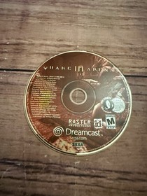 Quake III Arena (Sega Dreamcast, 2000) CIB W/ Manual Tested