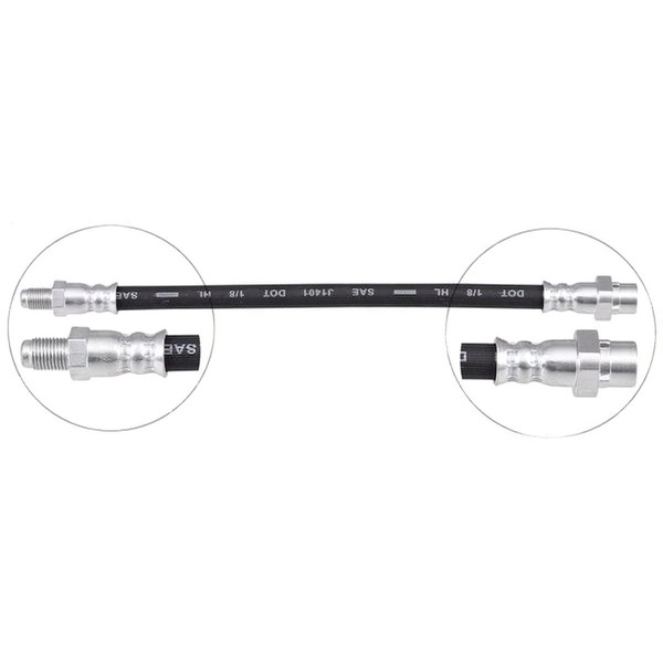 Bremsschlauch 261 Mm OUT M10X1.0 INN M10X1.0 A.B.S. FüR U.A. BMW 3Er-image