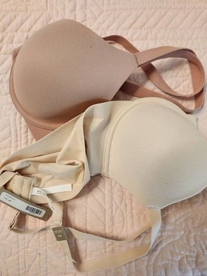 2 New (one with tags) Haven Well Within Embrace Lightly-Lined T-Shirt Bras - 38B