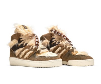 Adidas Rivalry Hi Star Wars Chewbacca Fur Sneaker - FX9290 - 11 US