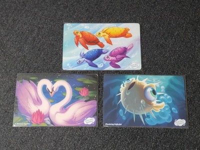 Gosh Darn Bubbles - Sandwich Bag Games (×3) Colorful Animal Cards