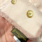 Louis Vuitton Pink Silk Logo Studded Square Scarf Belt Buckle Accent — photo 6