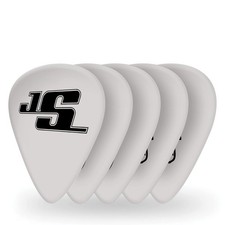 D'Addario Joe Satriani Guitar Picks, White, 10 pack, Medium