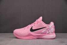 N K Kobe 6 Protro Pink Cherry Blossom Grinch pink black PE2025-108 Men's 7-13