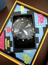 Nubeo Cassini Automatic Space Invaders Limited Edition Hyperspace Blue