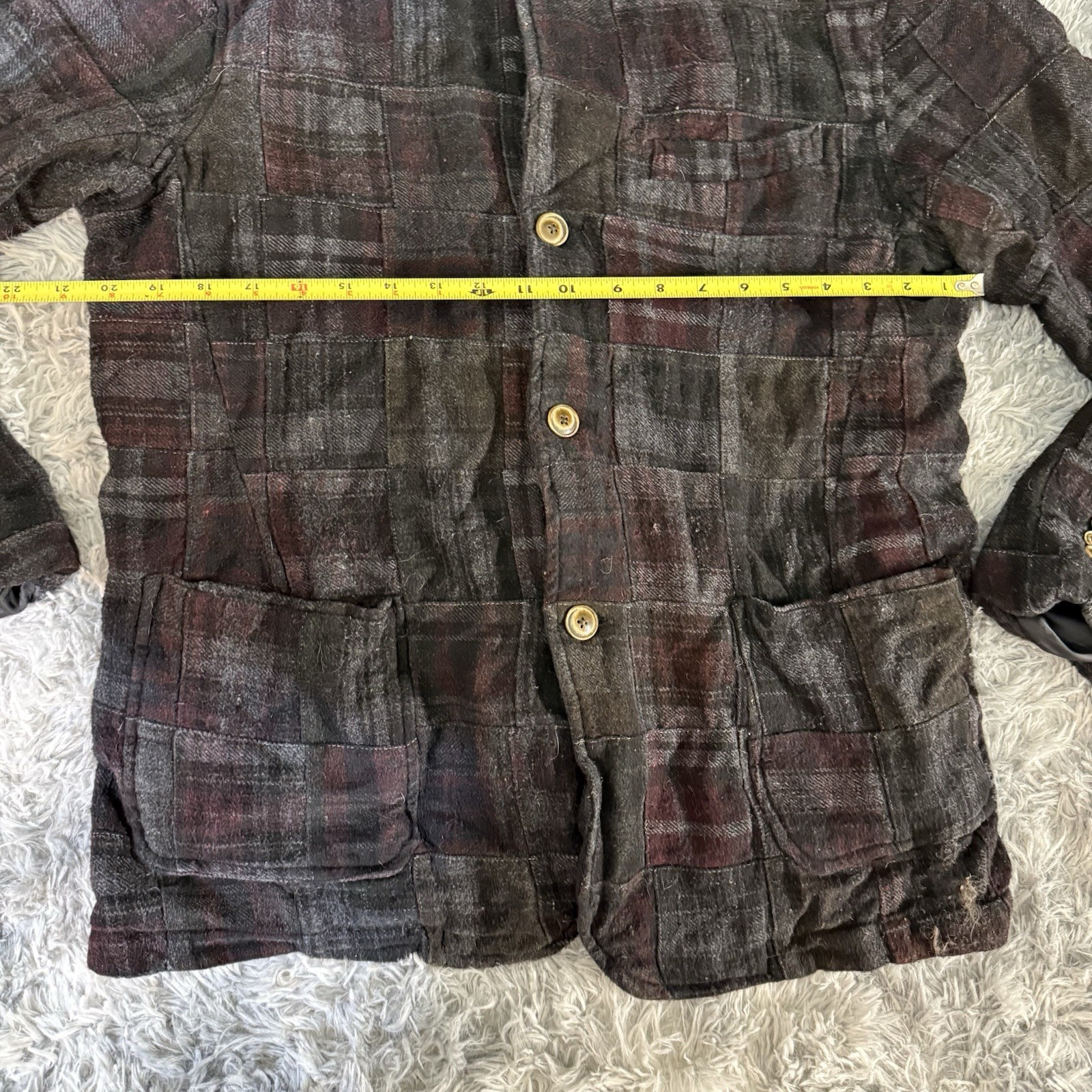 Corridor NYC Men’s  Patchwork Blazer Large - image 5