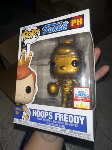 Freddy Funko Pop! Hoops RARE GOLD Funatic Philippines Jersey Exclusive LE120