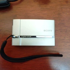 Sony Cyber-shot Compact Digital Camera with Charger and Case Stylish Design