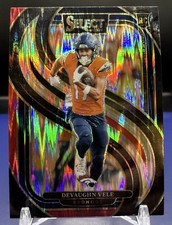 DEVAUGHN VELE 2024 Panini Select Black and Red Shock Rookie RC #150