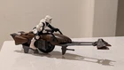 Star Wars Biker Scout Speeder Bike 1997 Lucas Film Hasbro Action Figure Vintage
